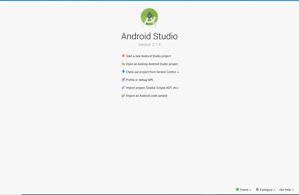 How to Create a project with Android Studio