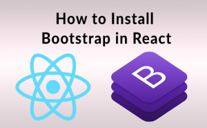 How To Install Bootstrap In React - Install Bootstrap In React