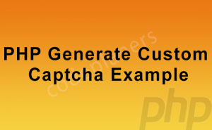 custom captcha generator