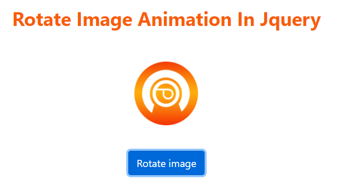 Rotate Image Animation In Jquery