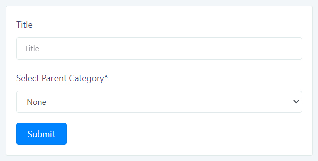 Category by Subcategory Show in Laravel Example